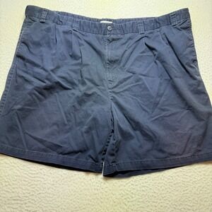 HB mens‎ shorts 54 blue khaki Pleated Shorts Casual Chino Walking Shorts Size 54